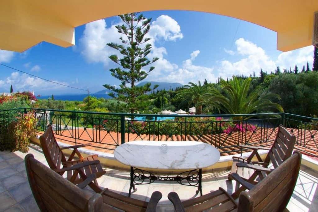 Panorama Apartments Fiscardo Fiskardo Esterno foto