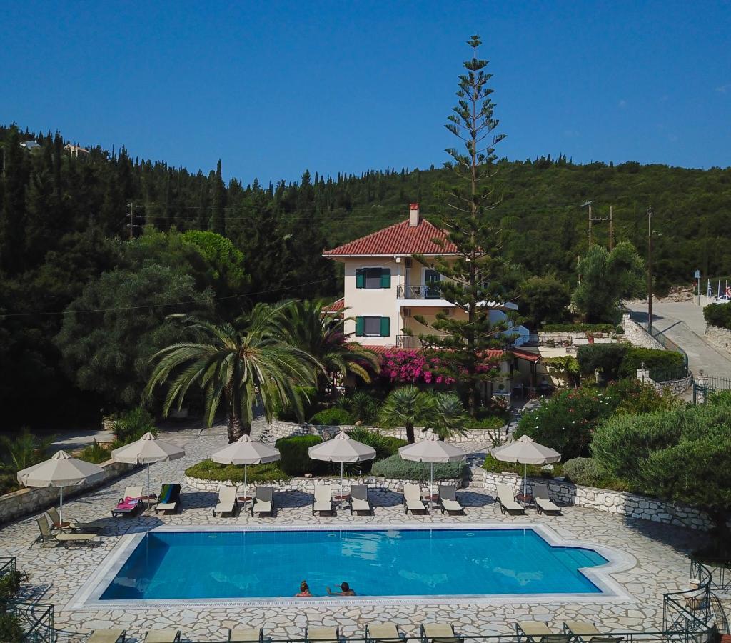 Panorama Apartments Fiscardo Fiskardo Esterno foto